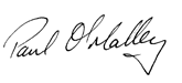 Paul O’Malley signature